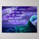 Christian Saying Poster posters
