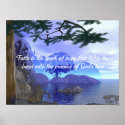Christian Saying Poster posters