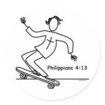 Christian Skateboard stickers