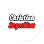Christian SuperMom Sticker