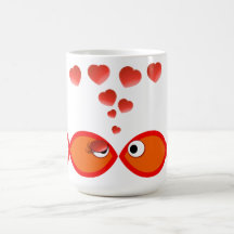 Christian Valentine Orange v2 Mugs