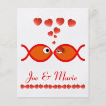 Christian Valentine Symbols - Orange v1 Flyers