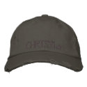 CHRISTian-vintage drk hat embroidered hats