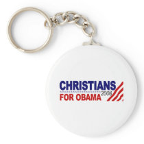 Christians For Obama Keychains