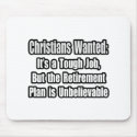 Christians Wanted... mousepads
