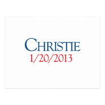 CHRISTIE 1-20-2013 POST CARDS