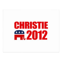 CHRISTIE 2012 POST CARDS