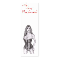Christie Bookmark Business Card Template