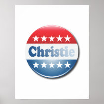 CHRISTIE CAMPAIGN BUTTON