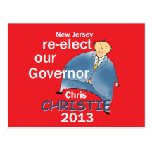 Christie Governor 2013 Postcards