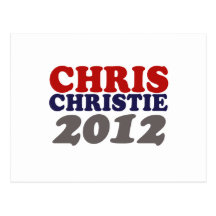 CHRISTIE IN 2012 - POSTCARD