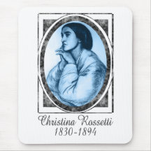 Christina Rossetti Mouse Mats