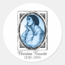 Christina Rossetti Sticker