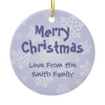 Christmas Akita Inu / Shiba Inu (add your own msg) ornaments