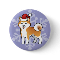 Christmas Akita Inu / Shiba Inu
