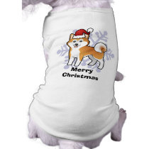 Christmas Akita Inu / Shiba Inu