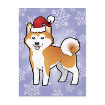 Christmas Akita Inu / Shiba Inu