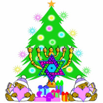 Christmas and Chanukah Together