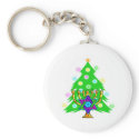 Christmas and Hanukkah Together keychains