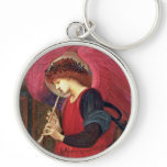 Christmas Angel  - Burne-Jones - Red keychains