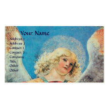 CHRISTMAS ANGEL BUSINESS CARD TEMPLATE
