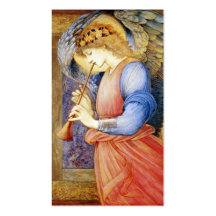 Christmas Angel Gift Tags Enclosure Cards Fine Art Business Card Template