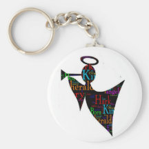 Christmas Angel Key Chain