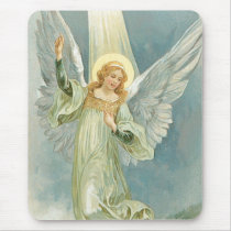 Christmas Angel Mouse Pad
