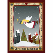 Christmas Angel Ornament Photo Cutouts