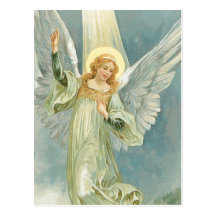 Christmas Angel Post Card