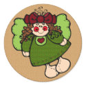 christmas angel stickers