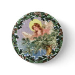 CHRISTMAS ANGEL &  WREATH by SHARON SHARPE Pins