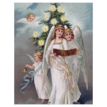 christmas angels personalized flyer