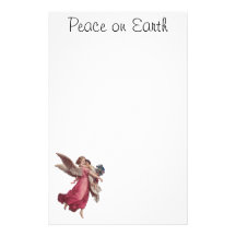 Christmas Angels Stationery