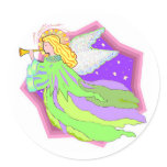 Christmas Angels Sticker
