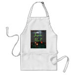 Christmas apron, French Christmas greeting