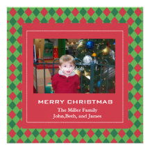 Christmas Argyle Announcement