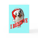 Christmas Australian Shepherd Cards