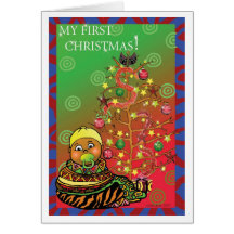 Christmas Baby Boy Cards