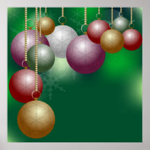 Christmas Background Poster