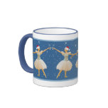 Christmas Ballerina with Castanets Mug