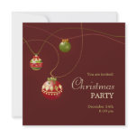 Christmas Balls Party invitation