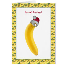 Christmas Banana! Greeting Cards