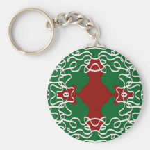Christmas Bandanna keychain