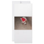 CHRISTMAS BASSET FULL COLOR RACK CARD