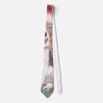 Christmas Beagle Custom Ties