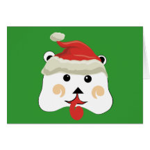 Christmas Bear Greeting Card
