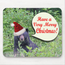 Christmas Bear Mousepad