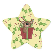 Christmas Bear sticker