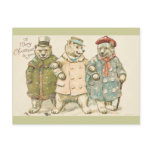 Christmas Bears Postcards